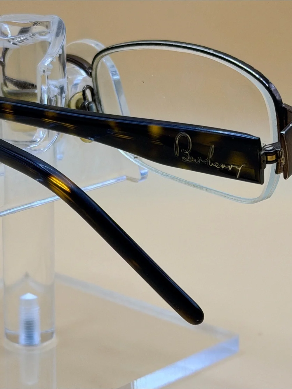 Burberry Half-Rim Eyeglasses frames - Unisex